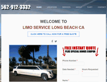 Tablet Screenshot of limolongbeach.org